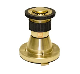 Esguicho Regulável para Mangueira de Incêndio Latão